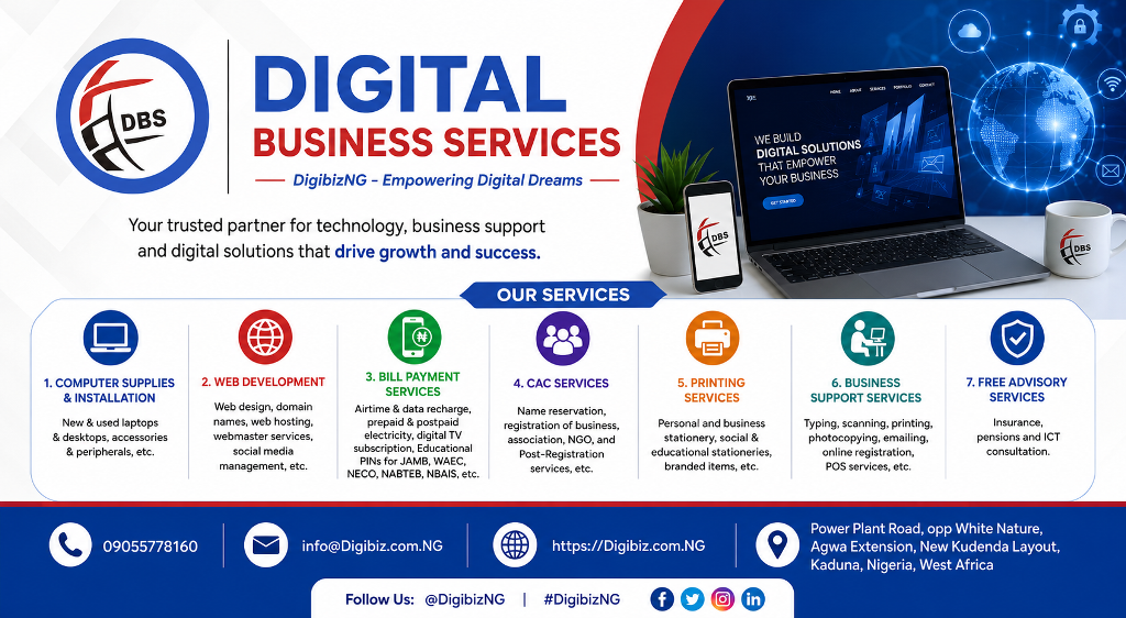 Digital Business Services (@DigibizNG)